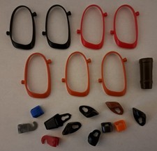 Playmobil 7x Brustgurt Gürtel Schwerthalter Clip Halter Ritter Römer Konvolut 57