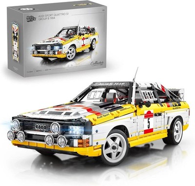 Happy Build BOLE BRICK YC-23043 Audi  Sport Quattro S1 Group B 1984