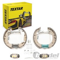 Textar Bremsbacken Satz 203,2Mm +Radbremszylinder +Nachsteller Passend FüR Hyund
