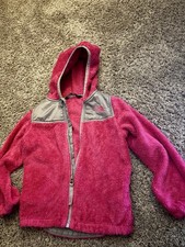 The North Face So Hoodie Toddler 4t Pink Fleece Zip Up Jacket Outdoor Girl