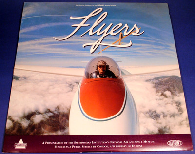 FLYERS CAV Laserdisc IMAX Stunt Flying RECENT FULL PERFECT PLAY TESTED Aviation