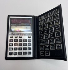 Vintage 1983 Casio FX-450 SOLAR POWER Scientific Calculator -- TESTED