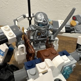 LEGO - Ninjago - Titanium Dragon - Incomplete With A Minifigure Free Ship