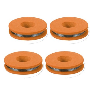 4Stk 32 AWG 33ft Nichrome Wire Cr40Ni80 Heizwiderstandsdraht Orange