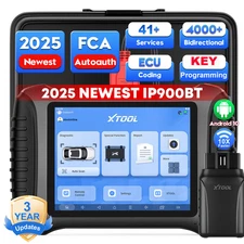 XTOOL IP900BT Auto Bidirectional OBD2 Scanner Diagnostic Key Programming Coding