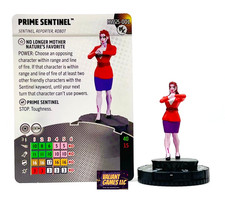 Marvel Heroclix Prime Sentinel MVSS25-001 w/ Card Sentinel Strike Set