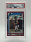 Caleb Williams 2024 Donruss #327 Optic Preview Red Wave PSA 9 Rookie RC Bears