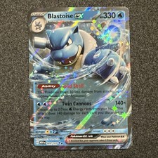 Blastoise ex 009/165 Sv: Scarlet & Violet 151 Holo