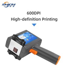 12.7mm Handheld Inkjet Printer Prints Date Code and Batch Code on Bags