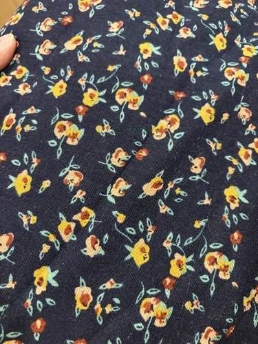 Vintage Garden Cotton Linen Blend Fabric Bundle 10 Prints 0.5 Yard Each 60" Wide image 12
