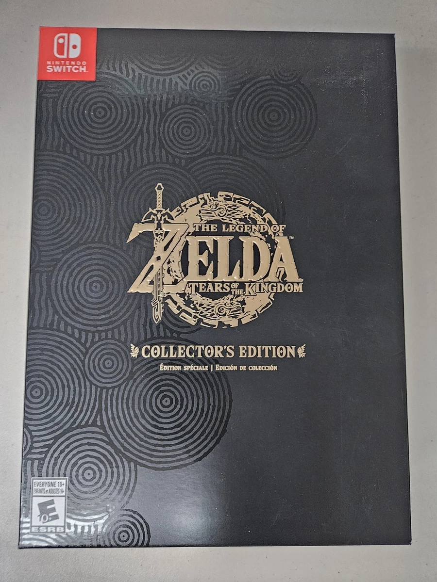 2023 The Legend of Zelda Collector's Edition Nintendo Switch Video