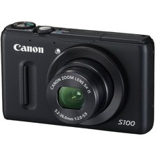 Good Condition Canon PowerShot S100 Digital Camera Fully Tested W/SDCard Charger
