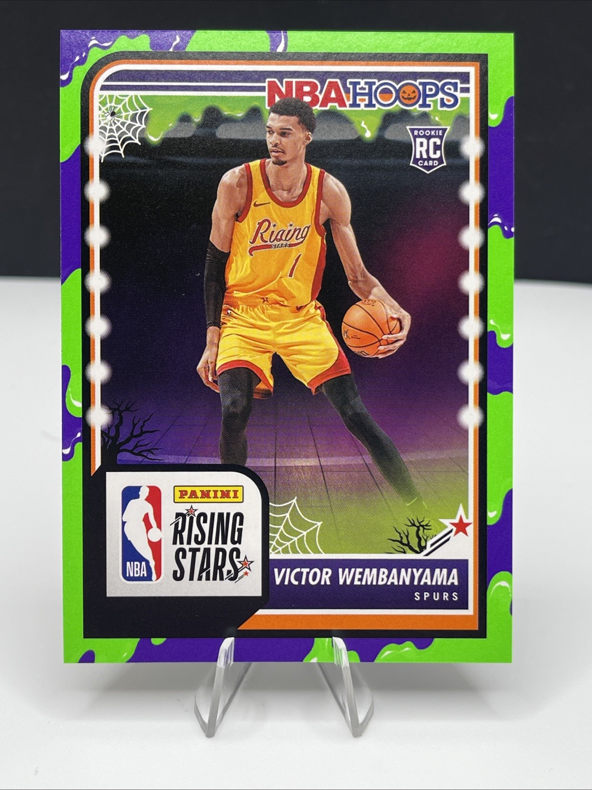 2023-24 Panini Haunted Hoops - Rising Stars Victor Wembanyama #282 Slime (RC)