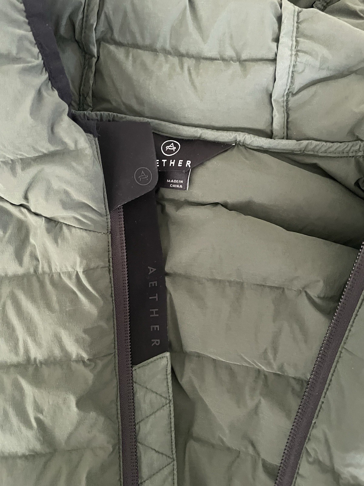 Aether Apparel Launch Hooded Down Jacket Mens med… - image 9