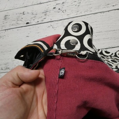 Zand Amsterdam Skirt Womens One Size Red Wrap Reversible  display picture 3