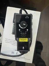 Saramonic SmartRig II Microphone Preamp Phantom Power XLR Input Headphone Output