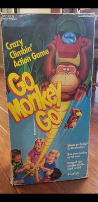 Rare Vintage used 1989 Go Monkey Go climbing game FOR EXTRA PIECES
