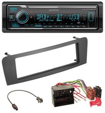 Kenwood Bluetooth MP3 DAB USB Autoradio f&uuml;r Mercedes A-Klasse W176 B-Klasse W242