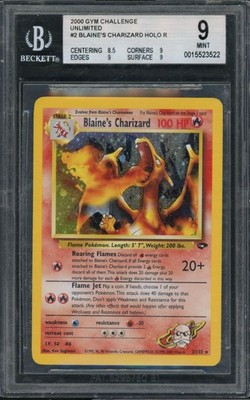 Blaine's Charizard #2 from Gym Challenge ((2000)) – Pokémon card
