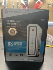 Motorola ARRIS SURFboard SB6141 DOCSIS 3.0 Cable Modem White 400 Series