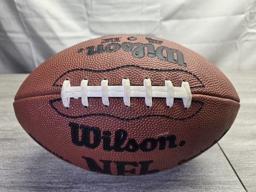 Vintage Wilson NFL Genuine Leather Football AFC NFC Holds Air USA - Picture 7 of 7