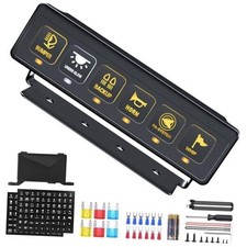 6 Gang Wireless Switch Panel - Multifunction Offroad Switches with 4 6 gang