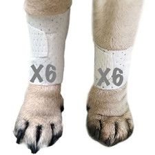 Basic Leg Bandages For Dogs Cats Pets -First- Aid Non Adhesive Fur