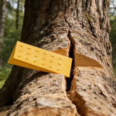 3Piece/set Forestry Wedges Felling Wedges For Improved Cutting Performances