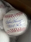 Goose Gossage Signed Inscription "Trump 3rd Term" Rawlings MLB Baseball JSA