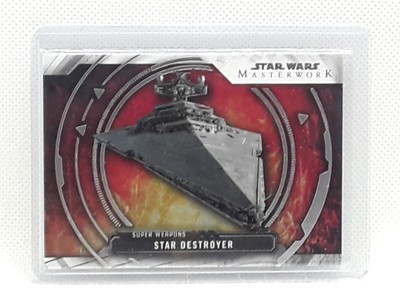 Star Destroyer 2018 Topps Star Wars Masterwork - Super Weapons #SW-2 -
