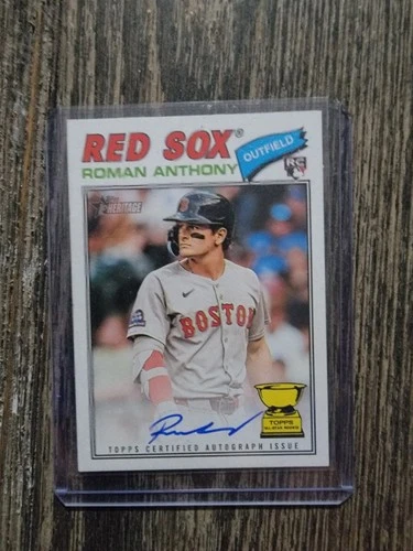 2026 Topps Heritage - Real One Autographs Roman Anthony #ROA-RAN (AU, RC)