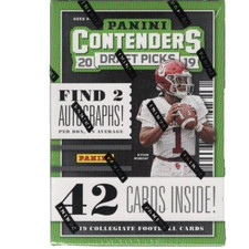 2019 Panini Contenders Draft Picks Football 7-Pack Blaster Box