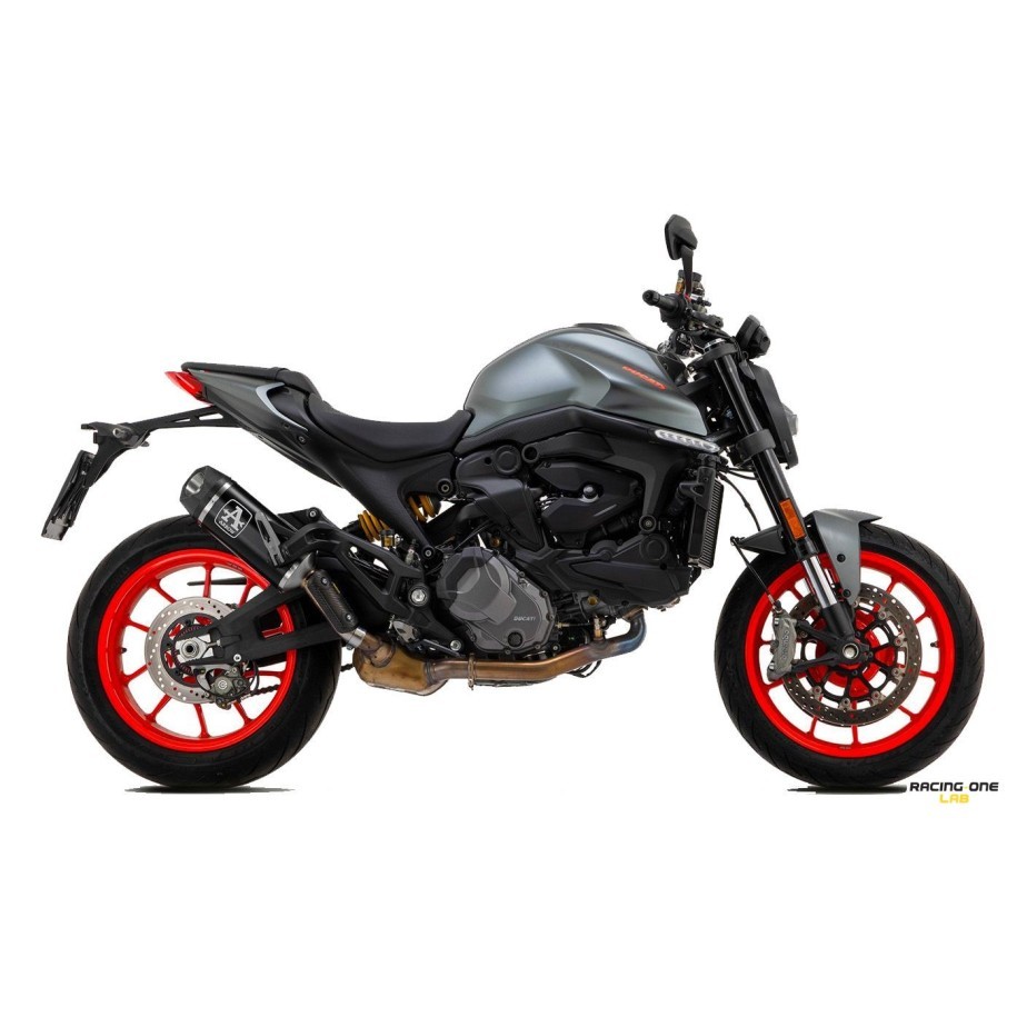 AUSPUFF ARROW INDY RACE ALU DARK FÜR DUCATI MONSTER 937 / 937 PLUS 21-24 EURO5