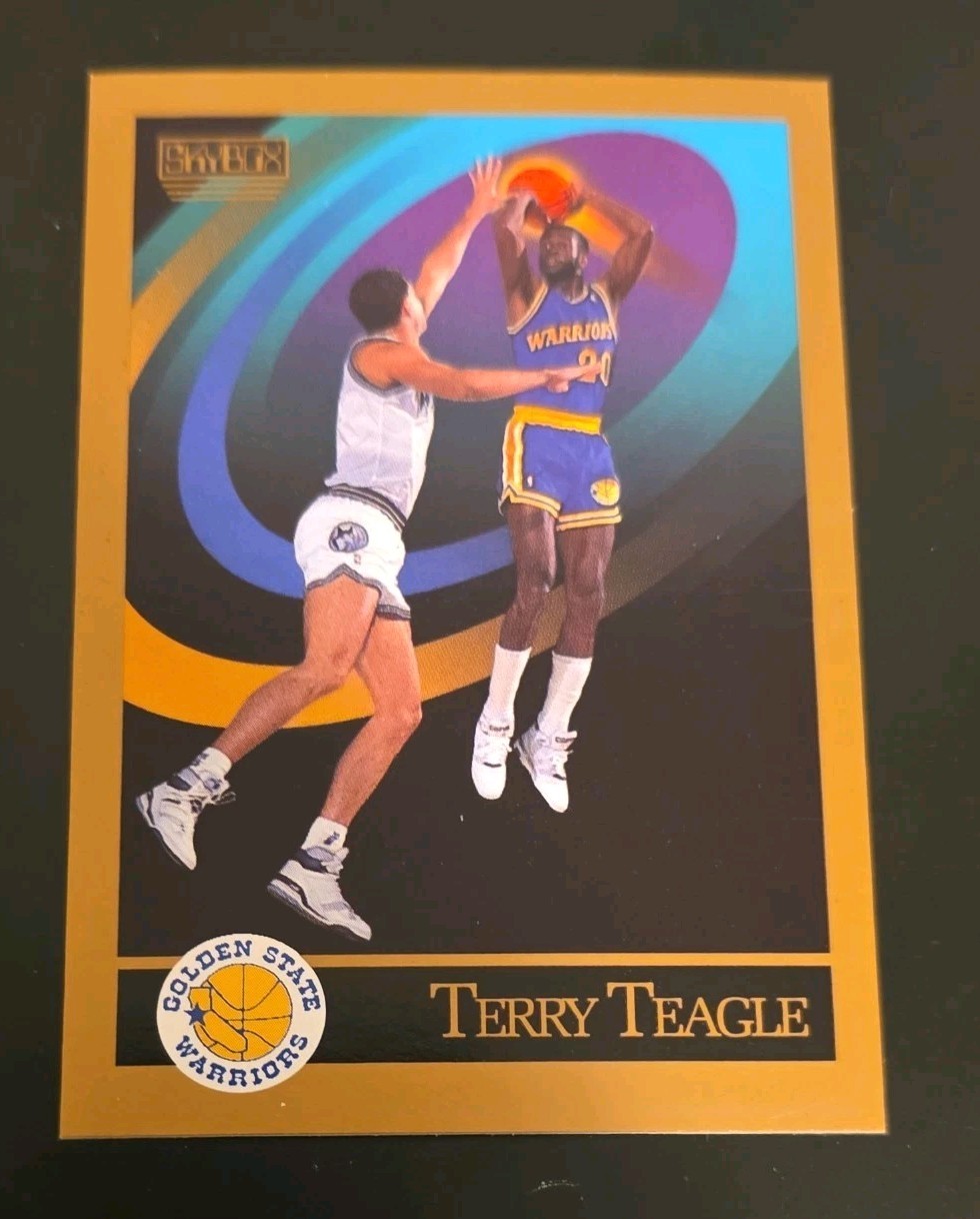 1990-91 Skybox - Terry Teagle #102