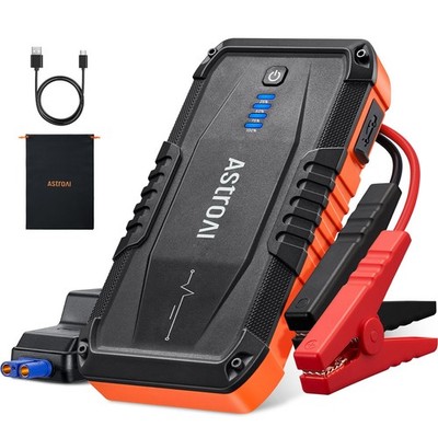 AstroAI S8 Car Battery Jump Starter, Jumper 1500A, Orange - 1500A (S8) 