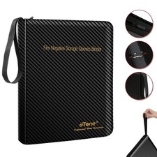 Ring Binder Film Storage Photo Album For Print File 120 35mm 4x5 Negative Sleeve