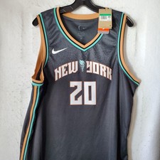 New York Liberty Basketball Jersey Womens XL Black WNBA Nike Ionescu 20 Explorer