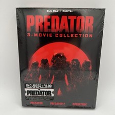 Predator 3 Movie Collection Blu-ray  Digital Slipcover/Slipcase Brand New Seal
