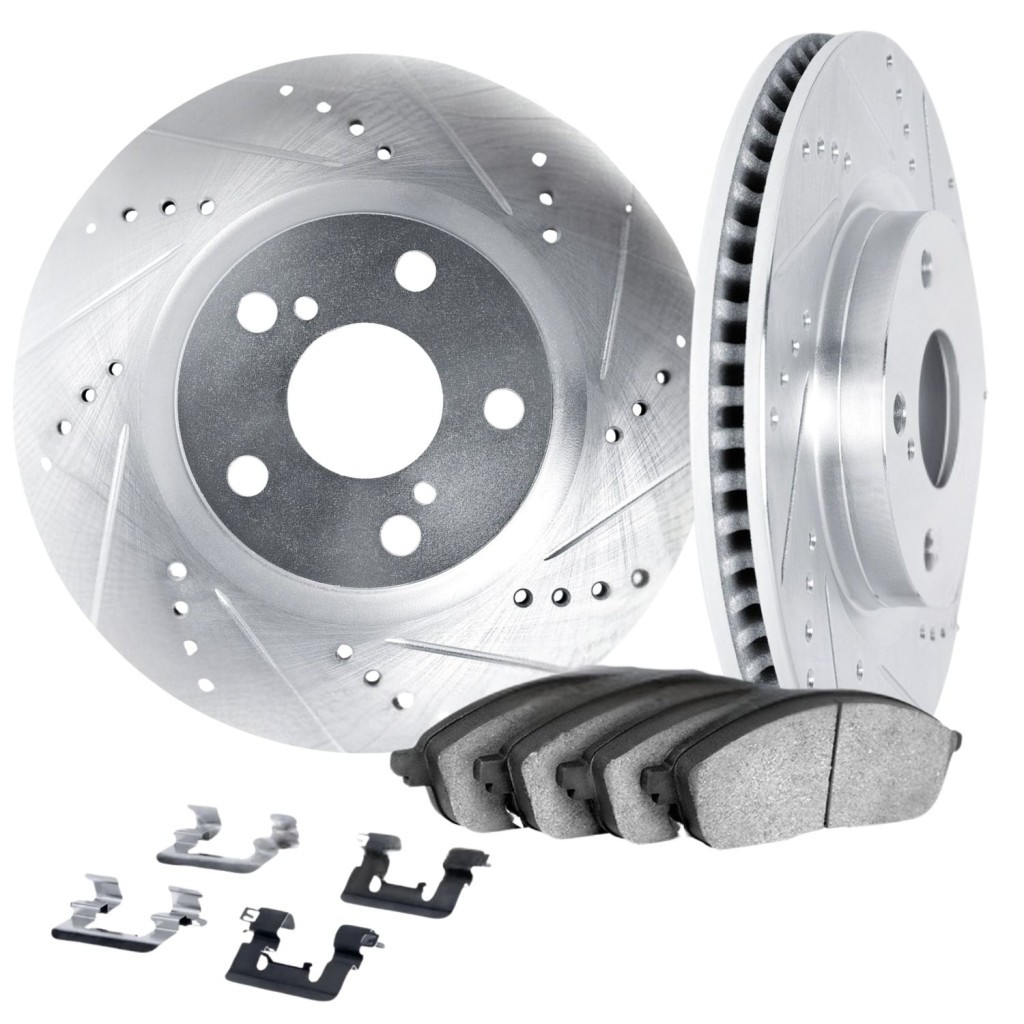 For Mercedes-Benz SLR McLaren/CL65 AMG/CLS500 2005 Rotor Set Front | Cast Iron