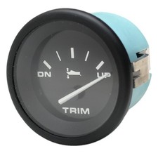 Teleflex Boat Trim Gauge 59646 | Hurricane Mercury 2 Inch Black