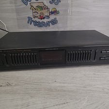 Optimus 31-2030 10-Band Stereo Graphic Equalizer Powers On Only For Parts