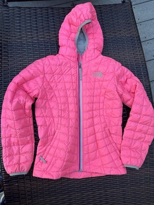 The North Face ThermoBall Puffer Jacket Quilted Pink Size Small 7/8