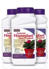 3x Bonide Systemic Insect Control 8 oz Granules  Indoor Outdoor Plant Bug Killer