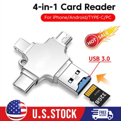 USB 3.0 Flash Drive Type -C Photo Stick OTG For iPhone iPad Android Samsung 2025
