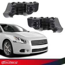 Front Bumper Brackets LH & RH Side Fit For 2009 2010-2015 Nissan Maxima Sedan 