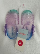 Cat  Jack Toddler Girls Sunny Jelly Sandals Size 5 NWT