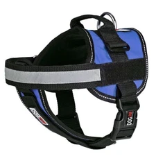 Multi Purpose Dog Harness Blue XL 36"-46"