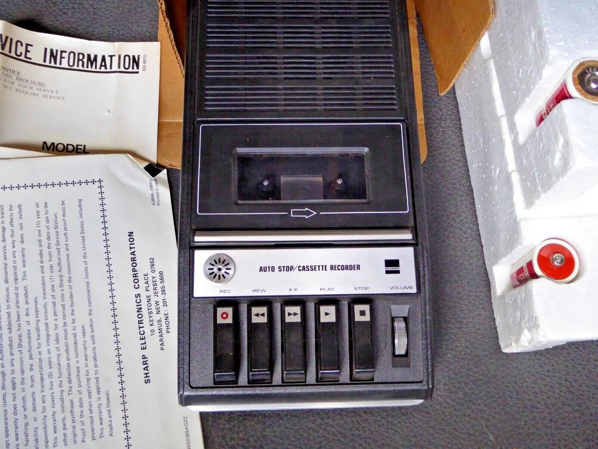 Sharp Vintage Cassette Decks for sale - eBay
