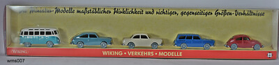 Wiking 1:87 PMS 185334 Verkehrsmodelle Themenset VW Personenwagen OVP #BR3O