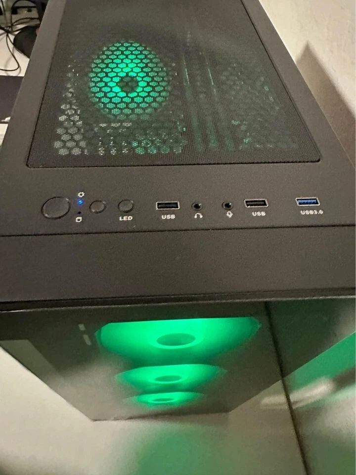 Custom RGB Gaming Desktop PC Intel Core i7 3.40 Quad 32 GB SSD Nvidia RTX 4060 - Image 4 of 4